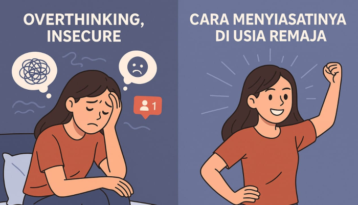 Overthinking, Insecure, dan Cara Menyiasatinya di Usia remaja