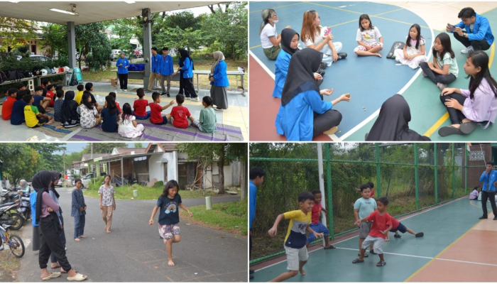 Menanamkan Cinta Budaya Lewat Permainan Tradisional: Cara Seru 13 Mahasiswa UBSI Edukasi Anak-Anak
