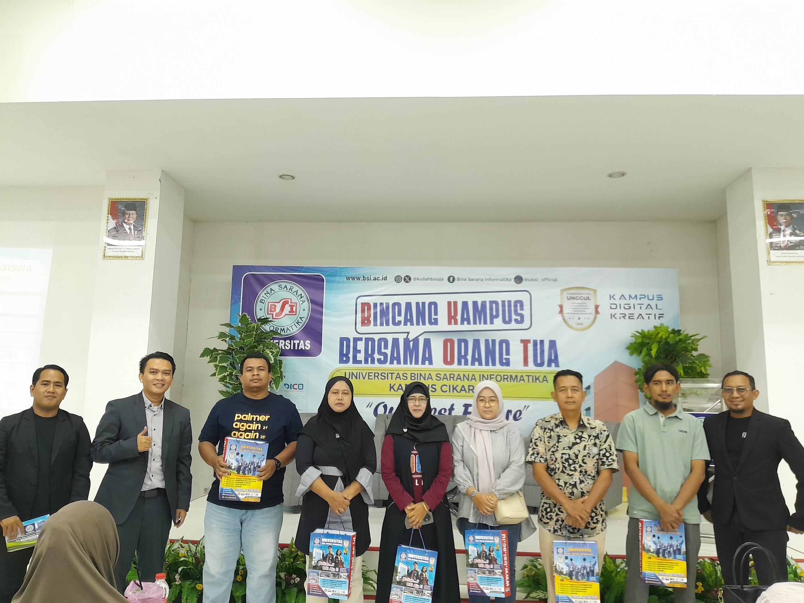 Bincang Kampus UBSI Cikarang Batch 3 Orang Tua Antusias Dukung Pendidikan Anak