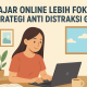 6 Cara Fokus Belajar Online Tanpa Gangguan Gadget