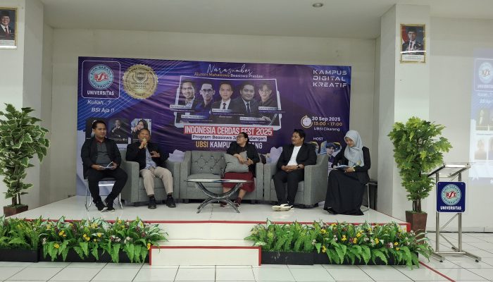 Semangat Beasiswa dan Inspirasi Prestasi Menggema di Indonesia Cerdas Fest 2025 UBSI Cikarang